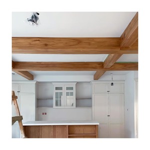 Panel de Pared 3D de <span class=keywords><strong>Madera</strong></span> Sintética PU, Impermeable, Resistente al Fuego, Fácil Instalación, Chapa de <span class=keywords><strong>Madera</strong></span> <span class=keywords><strong>Artificial</strong></span>, Marrón Claro Oscuro, Moderno y Elegante para Interiores - Product Image 5