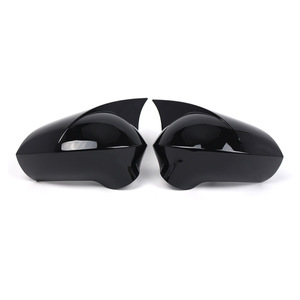 Seat Ibiza Rearview <b>Mirror</b> Covers Bullhorn Shape ABS <b>Plastic</b> Full Set 2008-2016 - Product Image 1