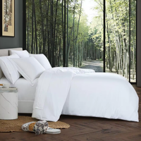 Parure de draps King Size en Lyocell Soyeux et Rafraîchissant, Poches Profondes, Style Moderne, Lavable en Machine pour Hôtels