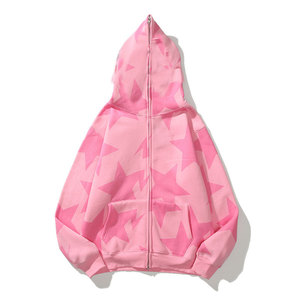 Nouveau modèle personnalisé Oems Streetstyle Cut & Sew Full Face <span class=keywords><strong>Zip</strong></span> Hoodie - Product Image 5