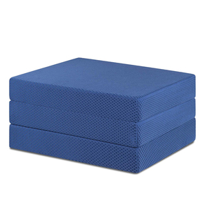 Nệm xốp ba lần với thiết kế có thể gập lại và tính năng nén vải mềm mịn để ngủ bên và lưng và sử dụng giải trí - Product Image 5