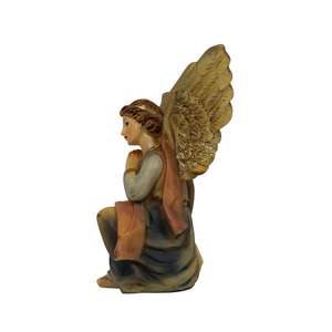 ZICOM 11cm Christmas Nativity Angel Figurines Polyresin Painted Traditional Indoor Use <b>Ornament</b> 9069-K183-9 - Product Image 3