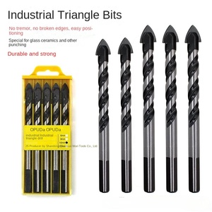 Outils pour carreaux de céramique à pointe hexagonale en acier et plastique avec carbure de tungstène pour foret pour carreaux de verre - Product Image 2