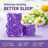 Suplemen Tidur OEM ODM Melatonin Gummies untuk Dewasa, Vegan, Bebas Gluten, Membantu Tidur Lebih Cepat, Tidur Lebih Lama, dan Mencegah Bangun Tidur