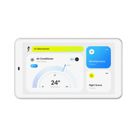 Tablet terpasang di dinding Android 5.5 inci kustom Tablet PC dinding Android IPS 1920x1080 WiFi POE RJ45 RS485 ODM