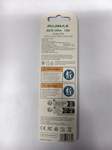 Pila alcalina <span class=keywords><strong>de</strong></span> botón PUJIMAX AG13 LR44 1.5V A76 357A L1154 no recargable, ideal para relojes, calculadoras y audiolibros. - Product Image 6