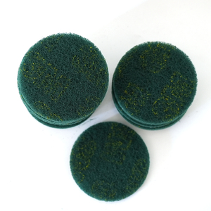 Green Scouring Pad <strong>Abrasive</strong> Round Green Pad Wall Cleaning DIY Craft Surface Cleaning Grinding Polishing <strong>Non</strong> Woven - Product Image 2