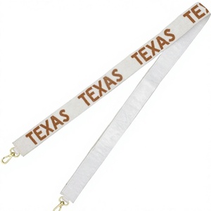 Correa de Tela con Cuentas Estilo Vintage Ecológica de Texas, Accesorio de Moda Ajustable para Bolso - Product Image 1