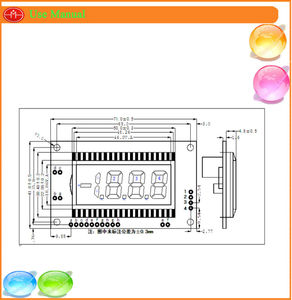 Пользовательские tn stn fstn 2 3 <span class=keywords><strong>4</strong></span> 5 6 1/2 цифровая Панель dc Вольт Метр ЖК-дисплей - Product Image 6
