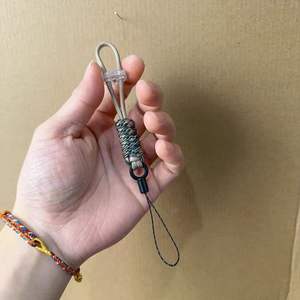 Cordón trenzado de nailon tejido a mano para teléfono móvil, antipérdida, llavero portátil para uso en exteriores, precio mayorista, gran oferta - Product Image 2