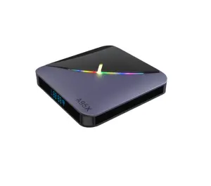 Cool RGB Light 4K A95X F3 AIRII Android11 TV Box 4+32GB ROM Quad-Core with LCD display WiF BT5.0 USB2.0 Home TV Box
