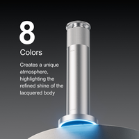 Purificateur d'air de bureau sans eau en alliage d'aluminium 3004, nébuliseur d'huiles essentielles pour diffusion directe avec minuterie et arrêt automatique