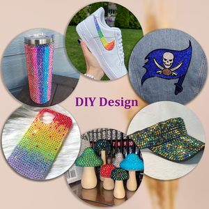 Kit de 18 000 strass en résine multicolores de 3 mm à dos plat, kit tout-en-un pour embellir vos créations DIY, arts et artisanat, cadeaux - Product Image 5