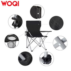 Silla reclinable plegable Woqi 160x56x88 cm con marco de aluminio, tela Oxford, para uso en exteriores y jardín, con reposapiés y almohada. - Product Image 2