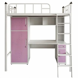 <span class=keywords><strong>Lit</strong></span> loft de luxe pour garçons, <span class=keywords><strong>lit</strong></span> superposé moderne en métal <span class=keywords><strong>combiné</strong></span> pour filles, meubles de chambre d'enfants, <span class=keywords><strong>lit</strong></span> superposé pour adultes - Product Image 5