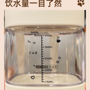 Cartoon Stainless Steel Tumbler 500ml Portable Water <b>Bottle</b> For Kids School Use - Product Image 4