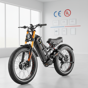 Bicicleta Eléctrica Urbana para Adultos, con Batería de Litio, Frenos Seguros, Largo Alcance, para Desplazamientos Diarios - Product Image 1