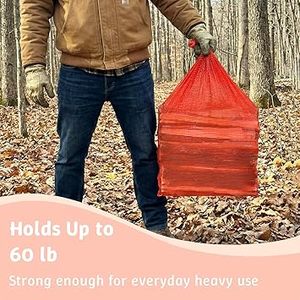 ถุงตาข่ายใส่หัวหอมขนาดใหญ่พิเศษ 10 ชิ้น ยี่ห้อ Huamaohengchun ทนทาน ใช้ซ้ำได้ ผลิตจากวัสดุ LDPE สำหรับเก็บผลผลิต ขนาด 31''x19'' ซักล้างได้ - Product Image 2