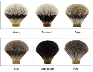 Brocha de pelo holgada de alta calidad, brocha de <span class=keywords><strong>afeitar</strong></span> China de exportación de pelo de tejón - Product Image 4