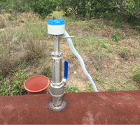 Variable Area Water Flow Meter Electromagnetic Stainless Steel OEM 8 Inch Thread Connection High Accuracy Fluid Wastewater