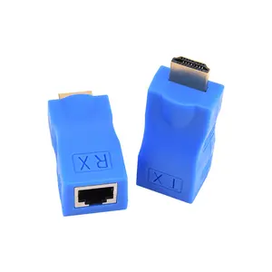 Manufacturer Wholesale HDMI to RJ45 Adapter Signal Amplifier Transmitter 30m Effective