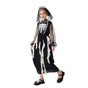Disfraz de Halloween para Niñas, Disfraz Divertido de Bruja, Diablo, Vampiro, Esqueleto, Zombi, Traje de Fiesta para Niños - Product Image 2