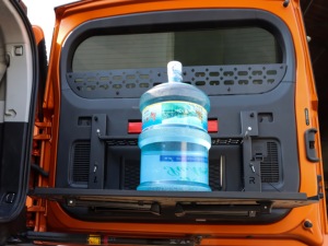 Étagère de rangement pour porte arrière pour Chery Jetour Zongheng G700 2025-2026, entièrement en alliage d'aluminium, kit de camping pliable 2 en 1 pour l'extérieur - Product Image 5