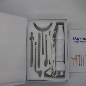 Varita de Belleza Facial de Rayos Violeta de Neón Rojo, Portátil, de Alta Frecuencia, para el Cuidado de la Piel, con 6 Electrodos, Varita de Terapia Cutánea, Kit de Cuidado de la Piel - Product Image 4