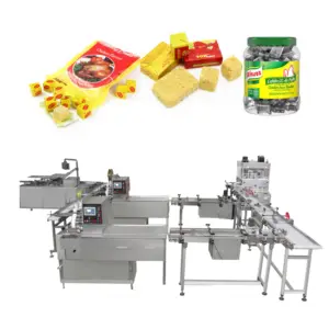 Shanghai factory jumbo seasoning bouillon maggi chicken cube package making packing machine