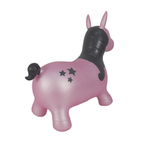 Jouets éducatifs trémie gonflable licorne saut à cheval intérieur et extérieur jouet pour les tout-petits et les enfants garçons et filles
