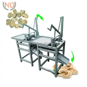 manual small raw cashew nut cutter extractor shelling processing machines