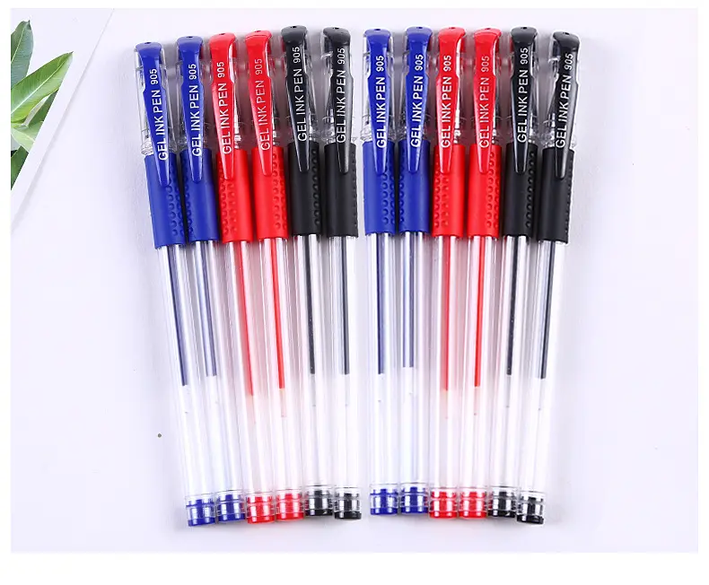 European Standard Gel Pen 0.5mm Bullet Water Pen Writing Student Test Office Pen