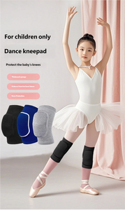 Genouillères en éponge professionnelles pour enfants, pour la danse classique, la gymnastique, genouillères rembourrées douces pour enfants, protection des genoux pour le genouillage, anti-chute - Product Image 6