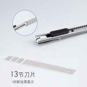 Cuchillo de Oficina de Alta Calidad, de un Solo Filo, de 9 mm, con Bloqueo Automático - Product Image 5