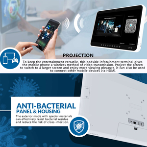 21.5 inch không thấm nước Android 13 máy tính bảng y tế kháng khuẩn tính năng đọc chứng nhận ánh sáng IEC60601-1/EN60601-1 Wi-Fi - Product Image 4
