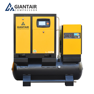 Giantair 7.5KW 11Kw 15KW 22Kw 37Kw Compresor de Aire chung công nghiệp máy nén quay trục vít Máy nén khí Máy nén khí - Product Image 2