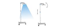 Lámpara de <span class=keywords><strong>Fototerapia</strong></span> Móvil YSBL-50D para Bebés, <span class=keywords><strong>Fototerapia</strong></span> LED Neonatal, Luz Azul LED para Ictericia, <span class=keywords><strong>Fototerapia</strong></span> LED Convencional - Product Image 2