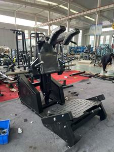 Máquina de Sentadillas Inversas y Rectas <span class=keywords><strong>para</strong></span> Gimnasio Comercial, <span class=keywords><strong>Prensa</strong></span> de Piernas de Acero Segura <span class=keywords><strong>para</strong></span> Entrenamiento de Cuádriceps y Glúteos - Product Image 4