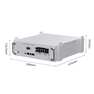 Batterie de stockage d'énergie empilable 3U 5/10/30KWH au phosphate de fer et de lithium, système d'alimentation de secours, nouveau modèle en armoire - Product Image 5