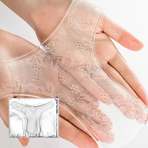 OEM cuidado íntimo mujer producto blanqueamiento hidratante T forma Vagacial hoja de encaje máscara - Product Image 1