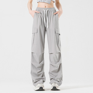 Pantaloni da Lavoro Multitasca per Donna Autunno/Inverno, Comodi e Ampi con Gamba Dritta, Pantaloni Casual Sportivi - Product Image 4