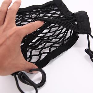 Organiseur élastique pour siège de voiture, kit personnalisé avec filet de <span class=keywords><strong>rangement</strong></span> et sac à main, pour la plupart des voitures - Product Image 4