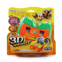 Jouet de visionneuse 3D personnalisé pour enfants, Viewmaster 3D Picture Master View avec disque animal