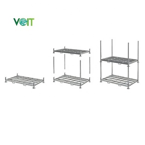 אחסון קר מחסן נייד כבד בהתאמה אישית מתלה משטחים מפלדת צינור מתכת מגולוון בציפוי אבץ - Product Image 2