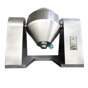 Séchoir électrique à double cône en acier inoxydable sécheur d'air à tambour rotatif sous vide automatique équipement pour usine de fabrication ferme utilisée - Product Image 1