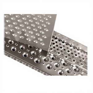 Stainless Steel <b>Wire</b> Dutch Traction Tread Plank Grating Dimple Perforated Sheet Hole Anti Skid Corrosion Resistant Hot Dipped - Product Image 1