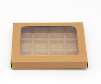 Boîtes d'emballage en papier kraft personnalisées pour les cire parfumée, ensembles de boîtes pour les bonbons