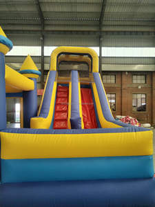 Château gonflable pour les fêtes, château gonflable en PVC, jeu intérieur et extérieur, qualité commerciale pour la location d'entreprise - Product Image 2