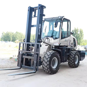 Topklasse 2 ton zware diesel heftruck hydraulische vorkheftruck CE EPA Powston 4WD Nationale IV emissienorm 4M hefhoogte - Product Image 1