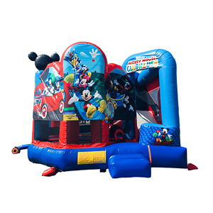 New Style <strong>Mickey</strong> Clubhouse <strong>Inflatable</strong> <strong>Bouncer</strong> Outdoor Kids Adult Bounce House Party Jumping Castle With Blower for Sale - Product Image 4